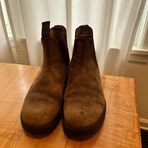 Brown Blundstone Boots